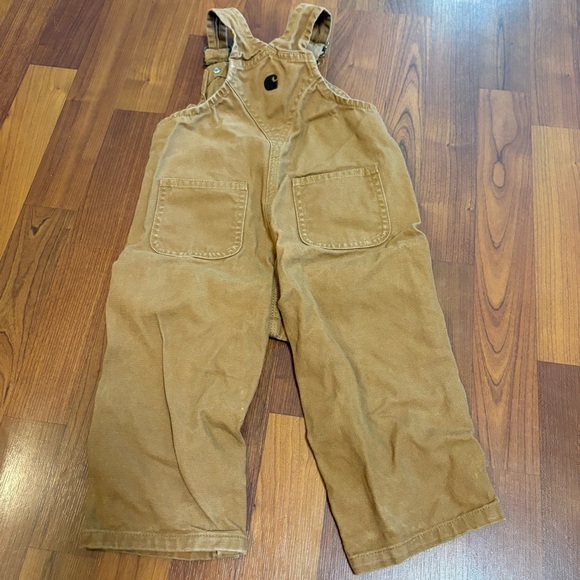 18 Month Carhartt Brown Overalls - Picture 4 of 4